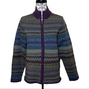 Woolrich Wool Full Zip Women's Cozy Sweater